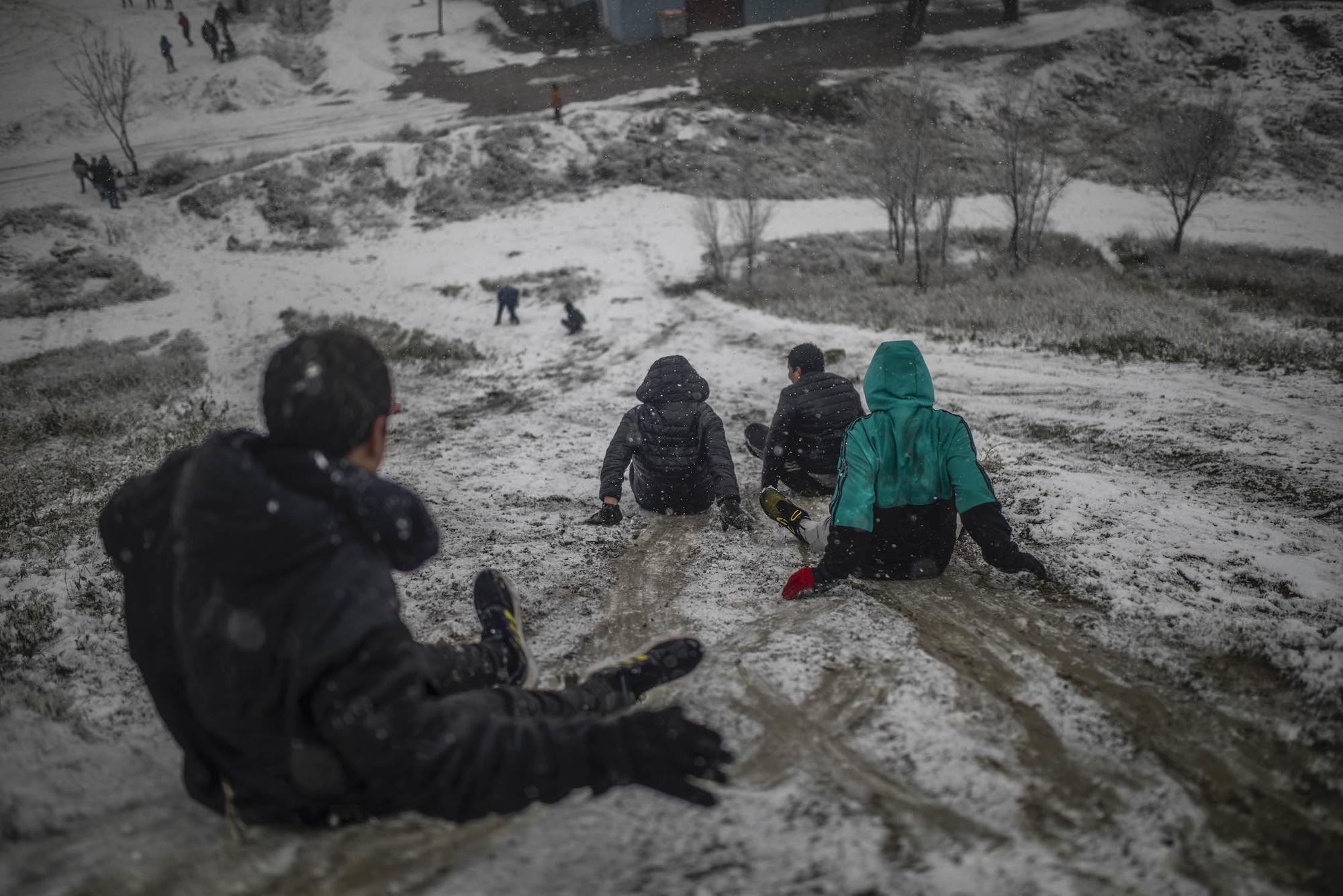 Nieve en la Cañada Real - 2